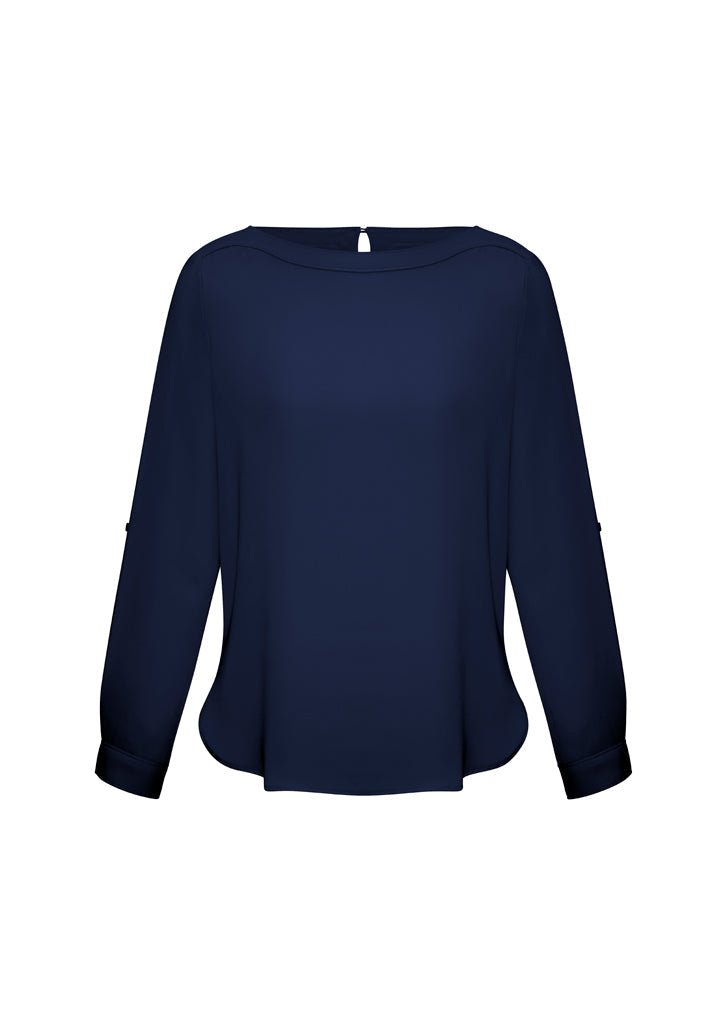 Ladies Madison Boatneck Blouse - S828LL - Icon Tshirts