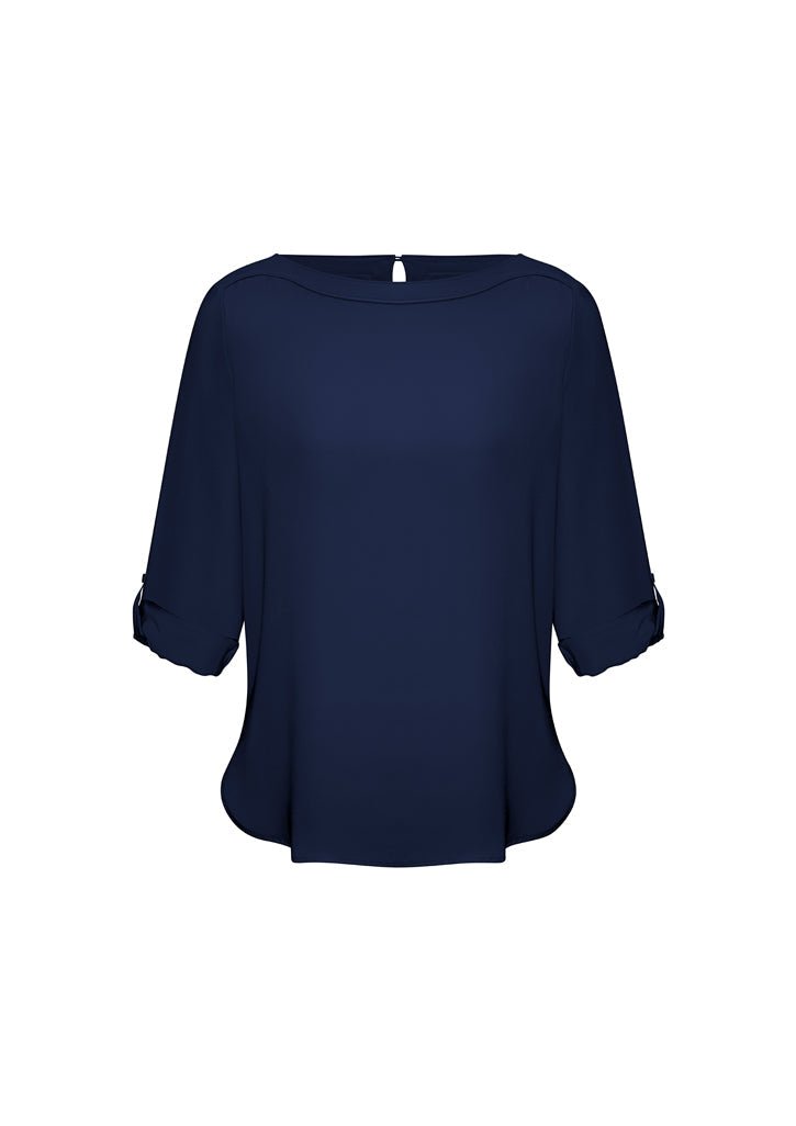Ladies Madison Boatneck Blouse - S828LL - Icon Tshirts