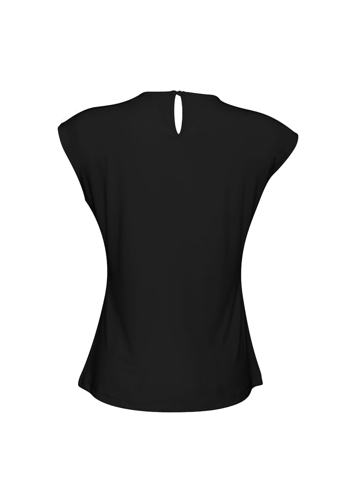 Ladies Mia Pleat Knit Top - K624LS - Icon Tshirts