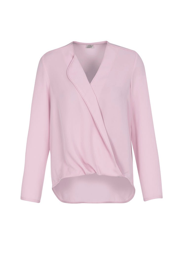 Lily Ladies Hi-Lo Blouse - S014LL - Icon Tshirts
