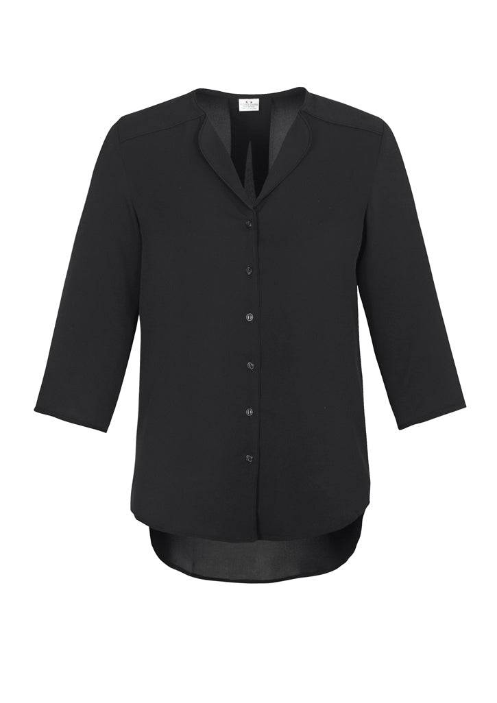 Lily Ladies Longline Blouse - S015LT - Icon Tshirts