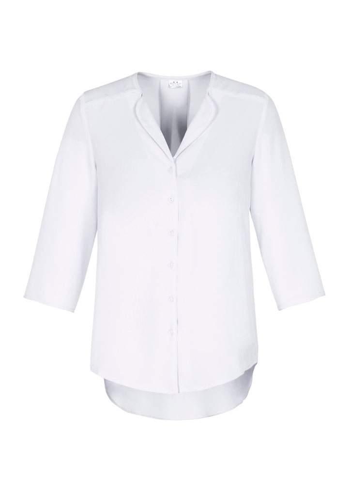 Lily Ladies Longline Blouse - S015LT - Icon Tshirts