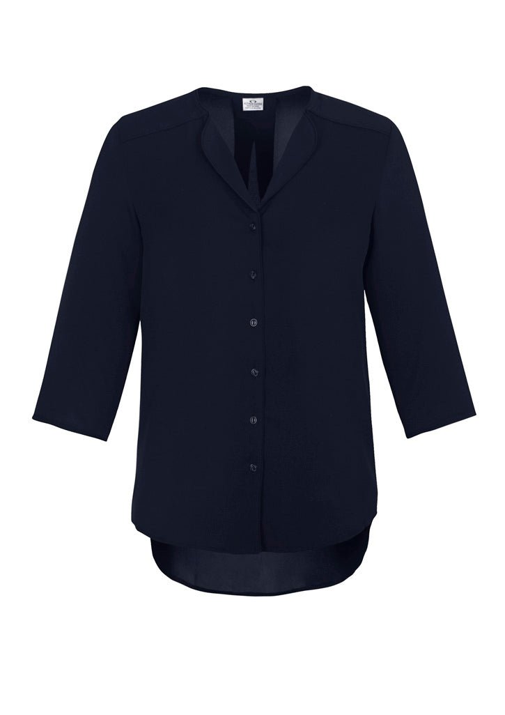 Lily Ladies Longline Blouse - S015LT - Icon Tshirts