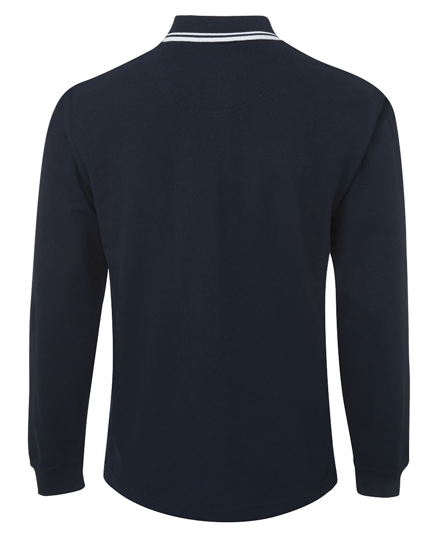 L/S CONTRAST POLO 210XC - Icon Tshirts