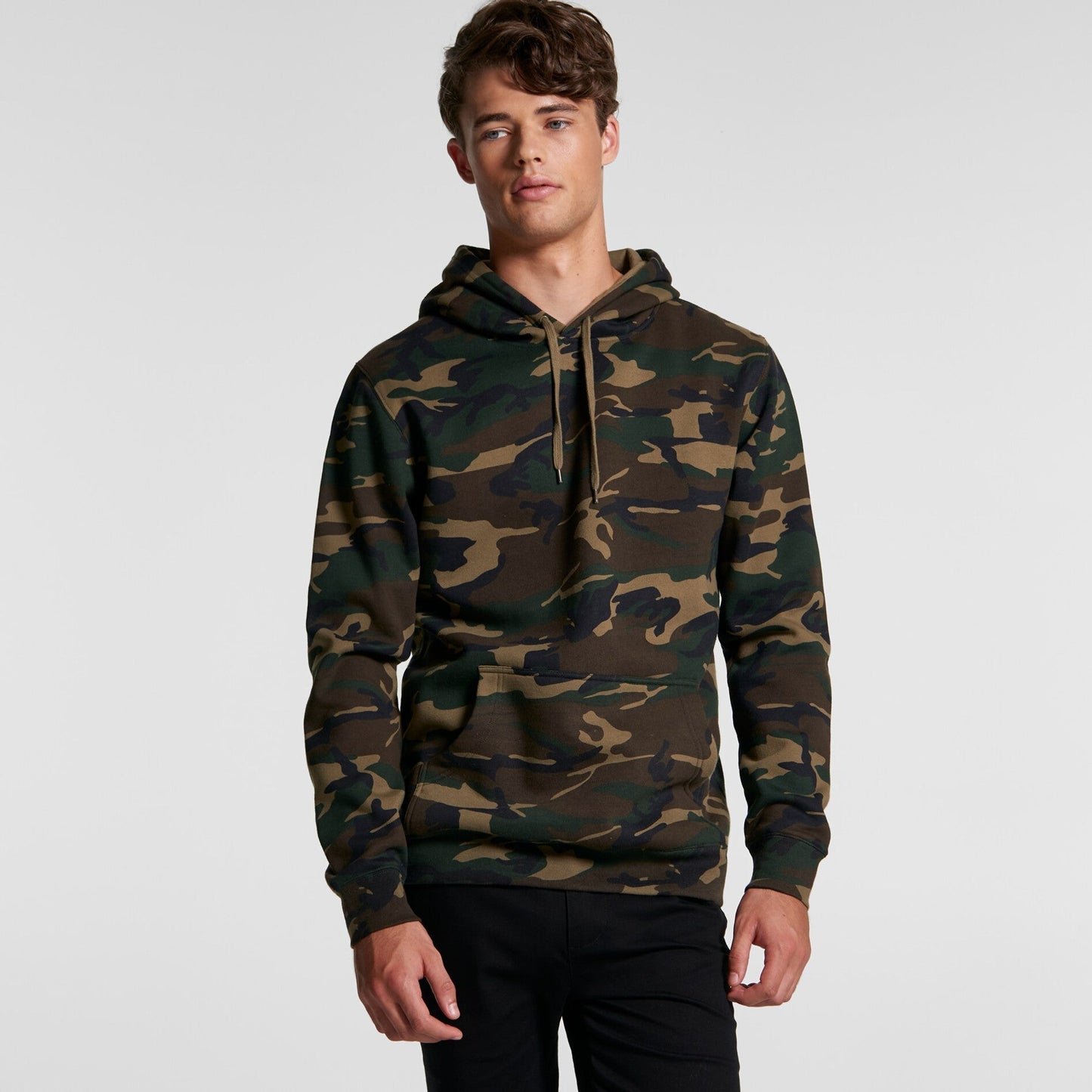 MENS STENCIL CAMO HOOD - 5102C - Icon Tshirts