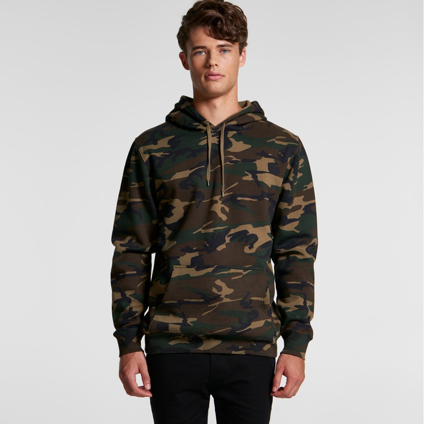 MENS STENCIL CAMO HOOD - 5102C - Icon Tshirts