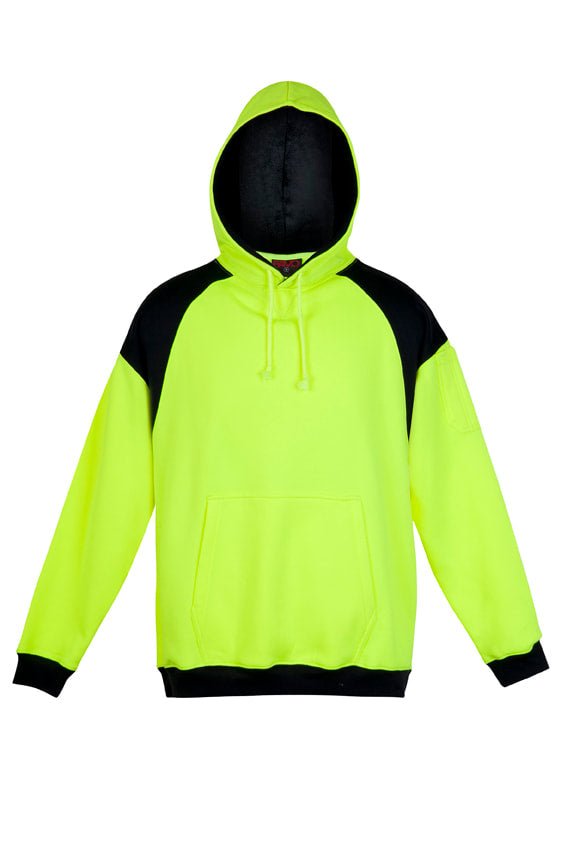 RAMO Men Shoulder Contrast Panel Hoodie F303HPW - Icon Tshirts