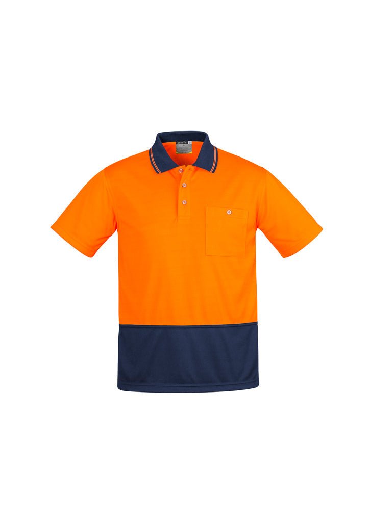 Syzmik Mens Comfort Back S/S Polo ZH415 - Icon Tshirts