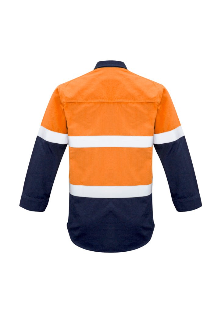 Syzmik Mens FR Hooped Taped Spliced Shirt ZW132 - Icon Tshirts