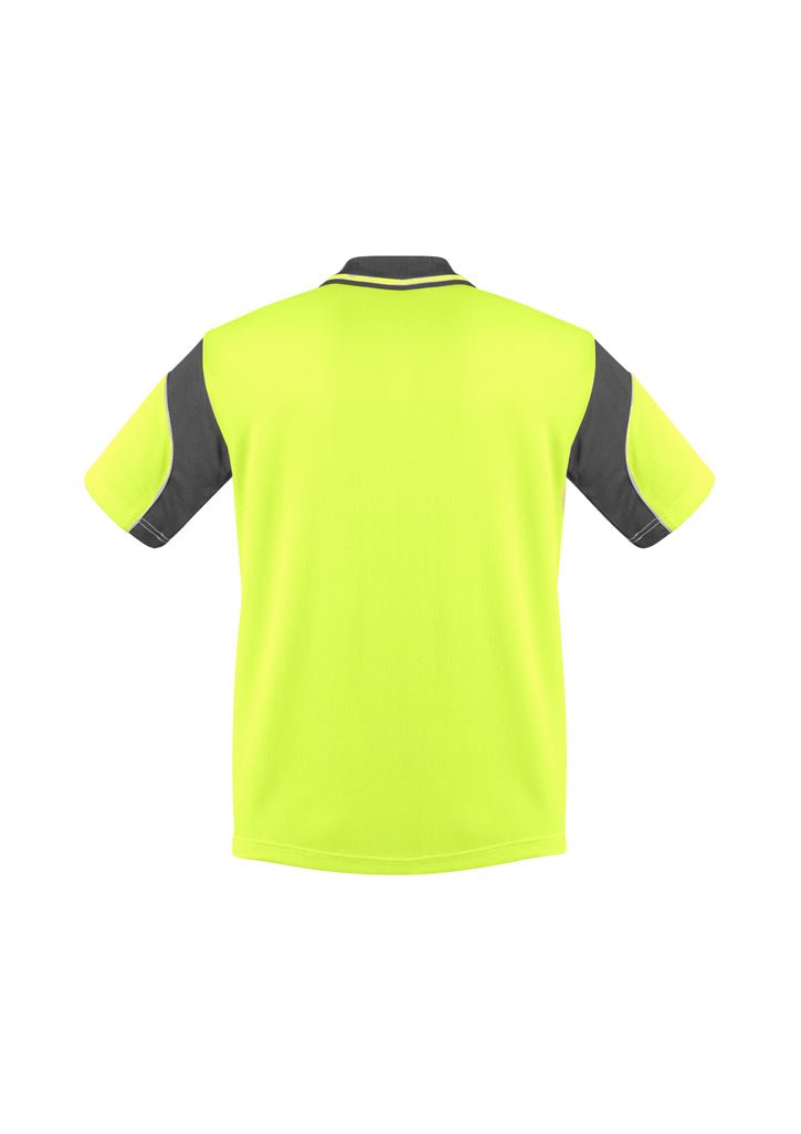 Syzmik Mens Hi Vis Aztec Polo - Short Sleeve ZH248 - Icon Tshirts