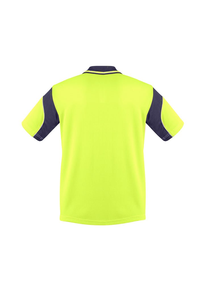 Syzmik Mens Hi Vis Aztec Polo - Short Sleeve ZH248 - Icon Tshirts