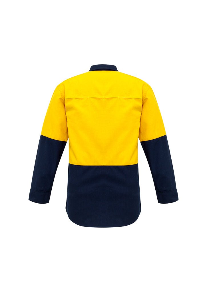 Syzmik Mens Hi Vis Spliced Shirt ZW138 - Icon Tshirts