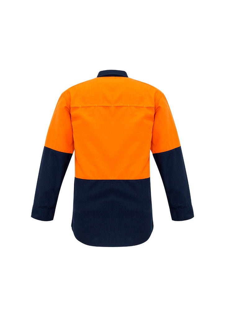 Syzmik Mens Hi Vis Spliced Shirt ZW138 - Icon Tshirts