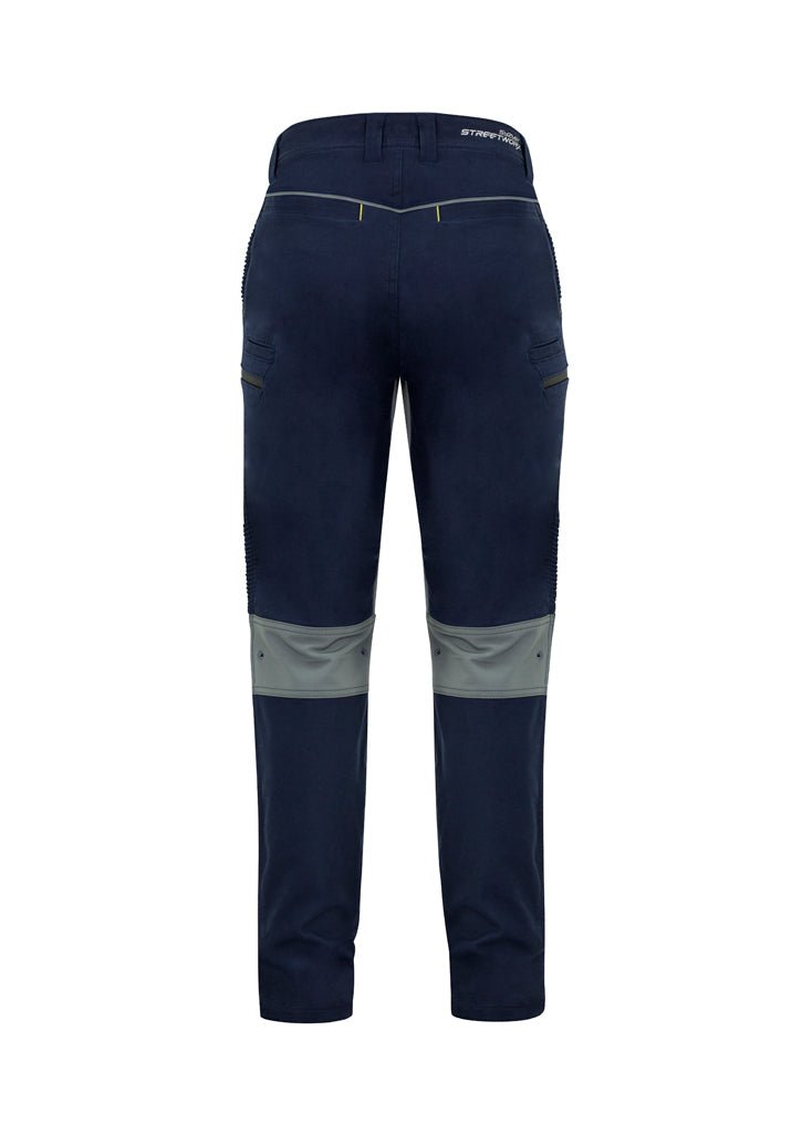 Syzmik Mens Streetworx Stretch Pant Non - Cuffed ZP320 - Icon Tshirts