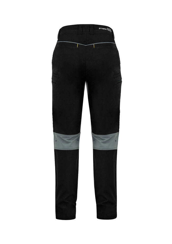Syzmik Mens Streetworx Stretch Pant Non - Cuffed ZP320 - Icon Tshirts