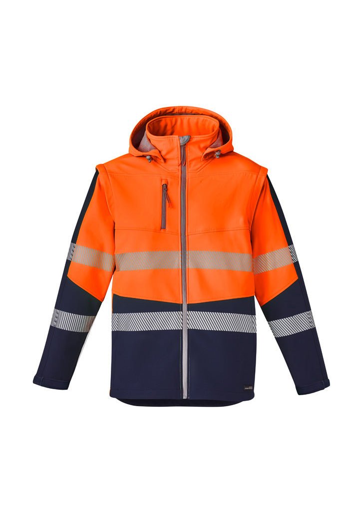 Syzmik Unisex 2 in 1 Stretch Softshell Taped Jacket ZJ453 - Icon Tshirts
