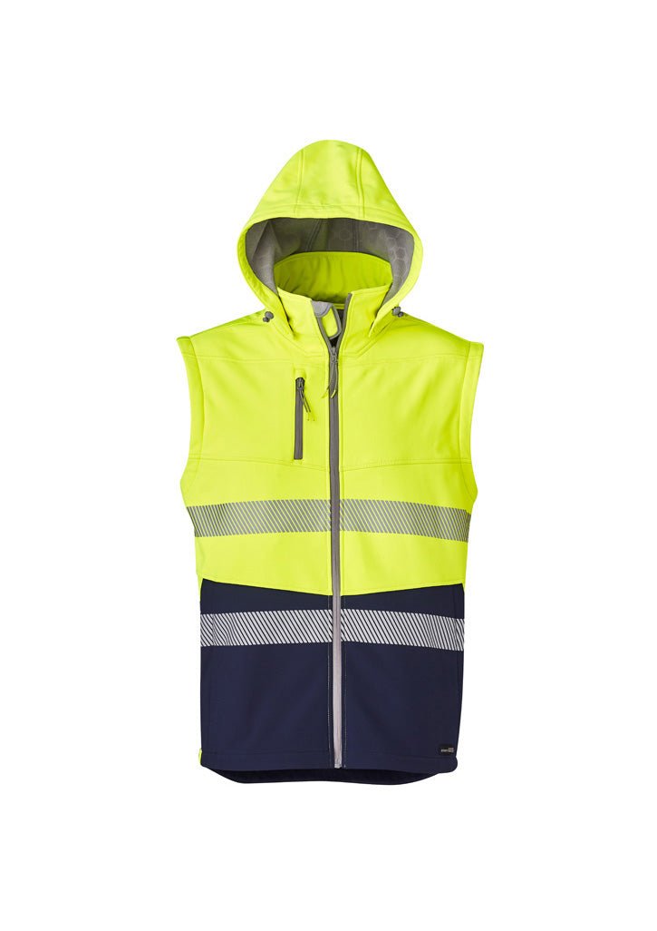 Syzmik Unisex 2 in 1 Stretch Softshell Taped Jacket ZJ453 - Icon Tshirts