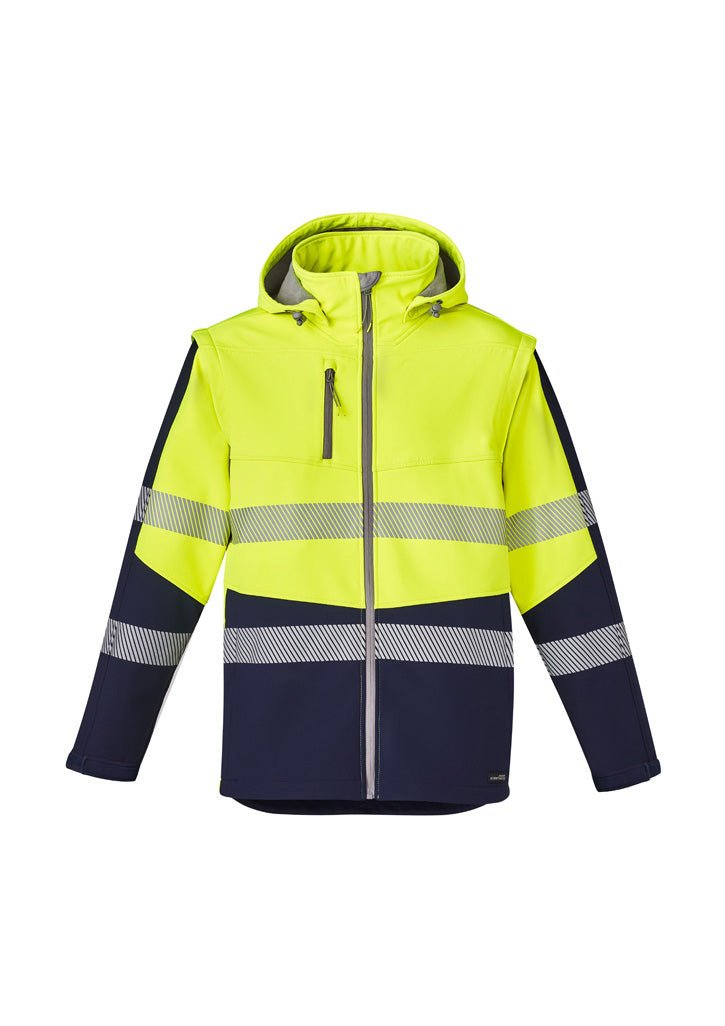 Syzmik Unisex 2 in 1 Stretch Softshell Taped Jacket ZJ453 - Icon Tshirts