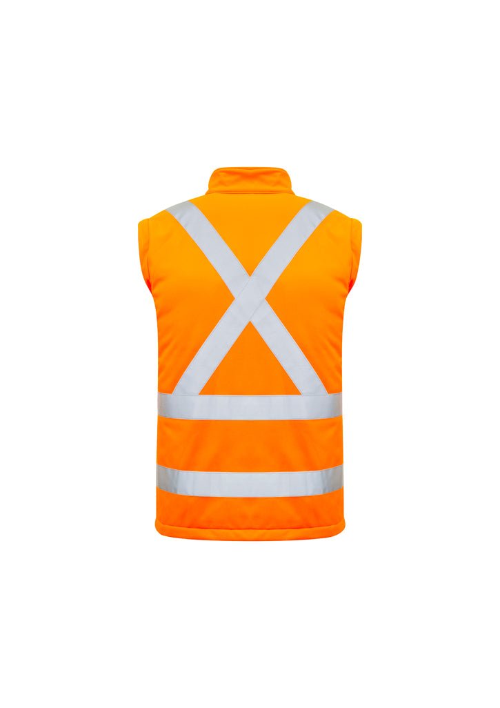 Syzmik Unisex Hi Vis 2 in 1 X Back Soft Shell Jacket ZJ680 - Icon Tshirts
