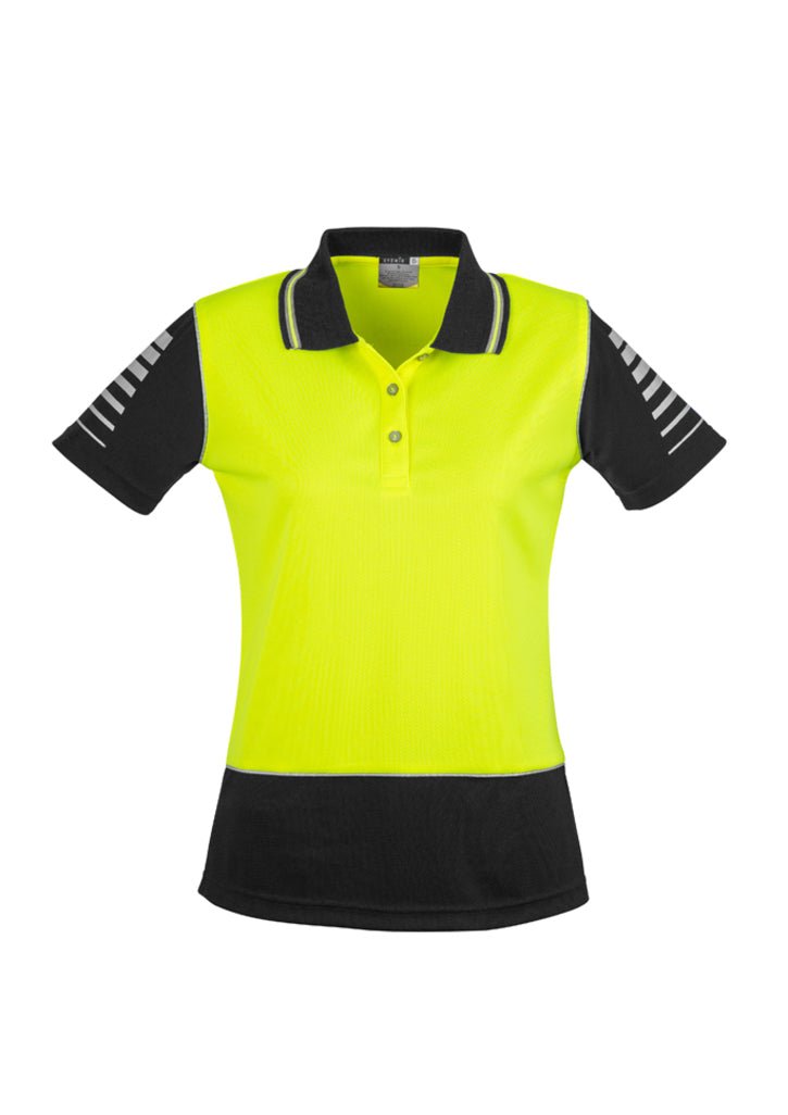 Syzmik Womens Hi Vis Zone Polo ZHL236 - Icon Tshirts