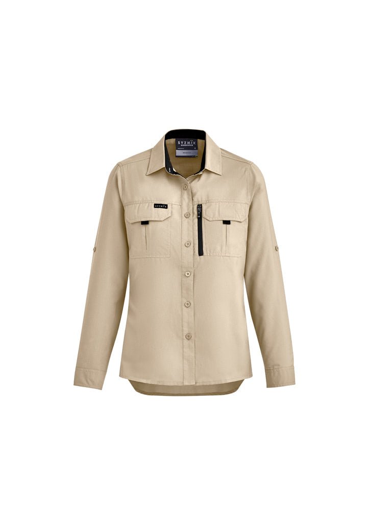 Syzmik Womens Outdoor L/S Shirt ZW760 - Icon Tshirts