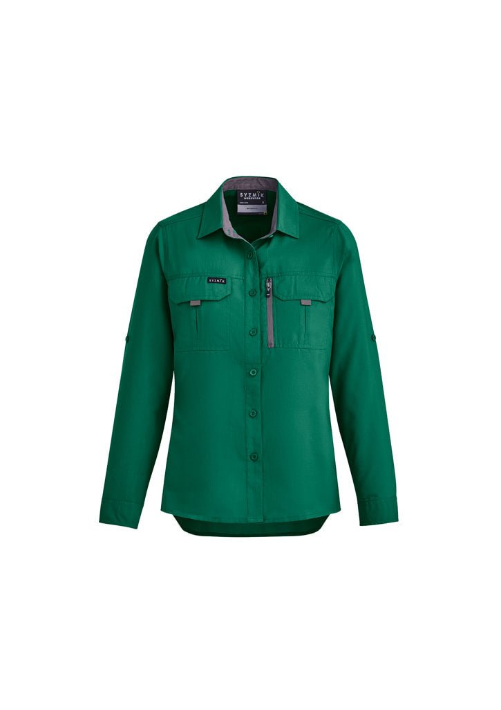 Syzmik Womens Outdoor L/S Shirt ZW760 - Icon Tshirts