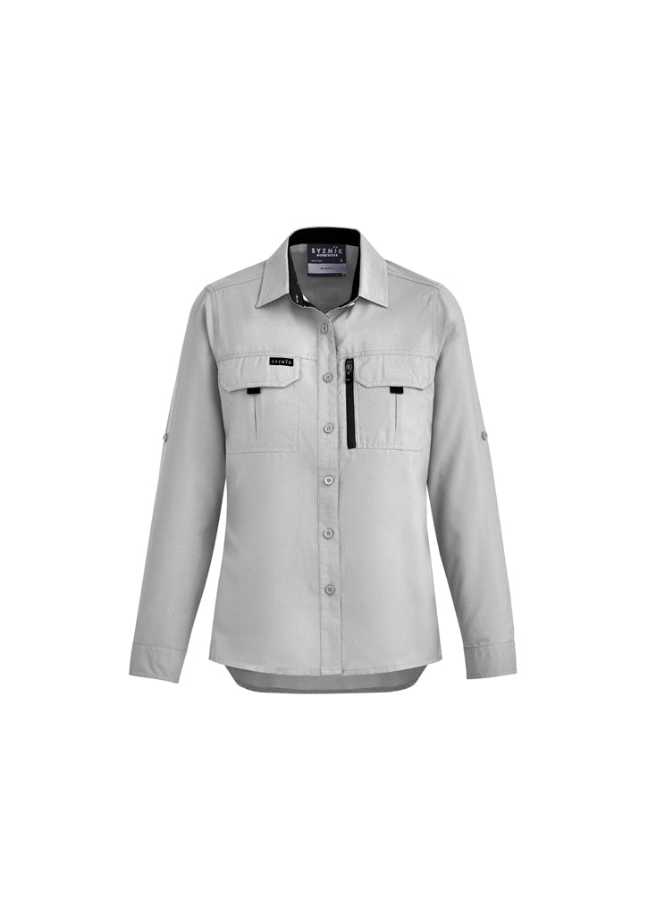 Syzmik Womens Outdoor L/S Shirt ZW760 - Icon Tshirts
