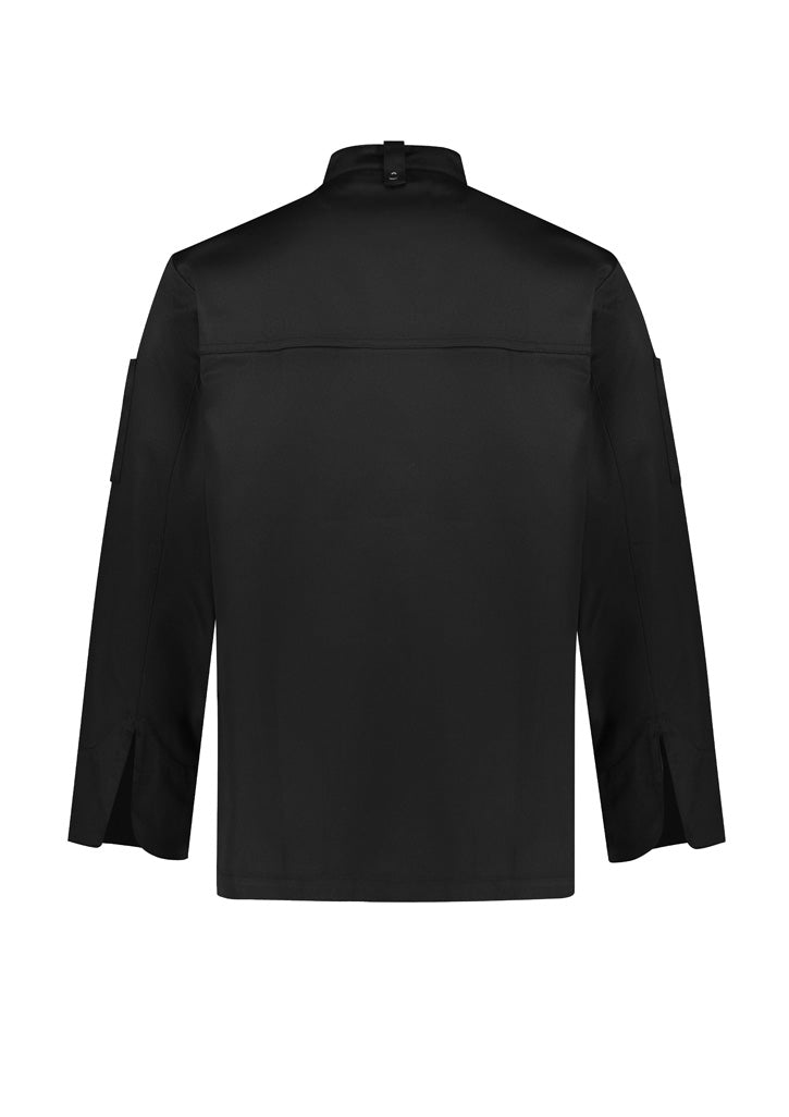 Zest Mens L/S Chef Jacket CH232ML - Icon Tshirts