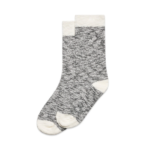 1217 SLUB SOCKS (2PK)