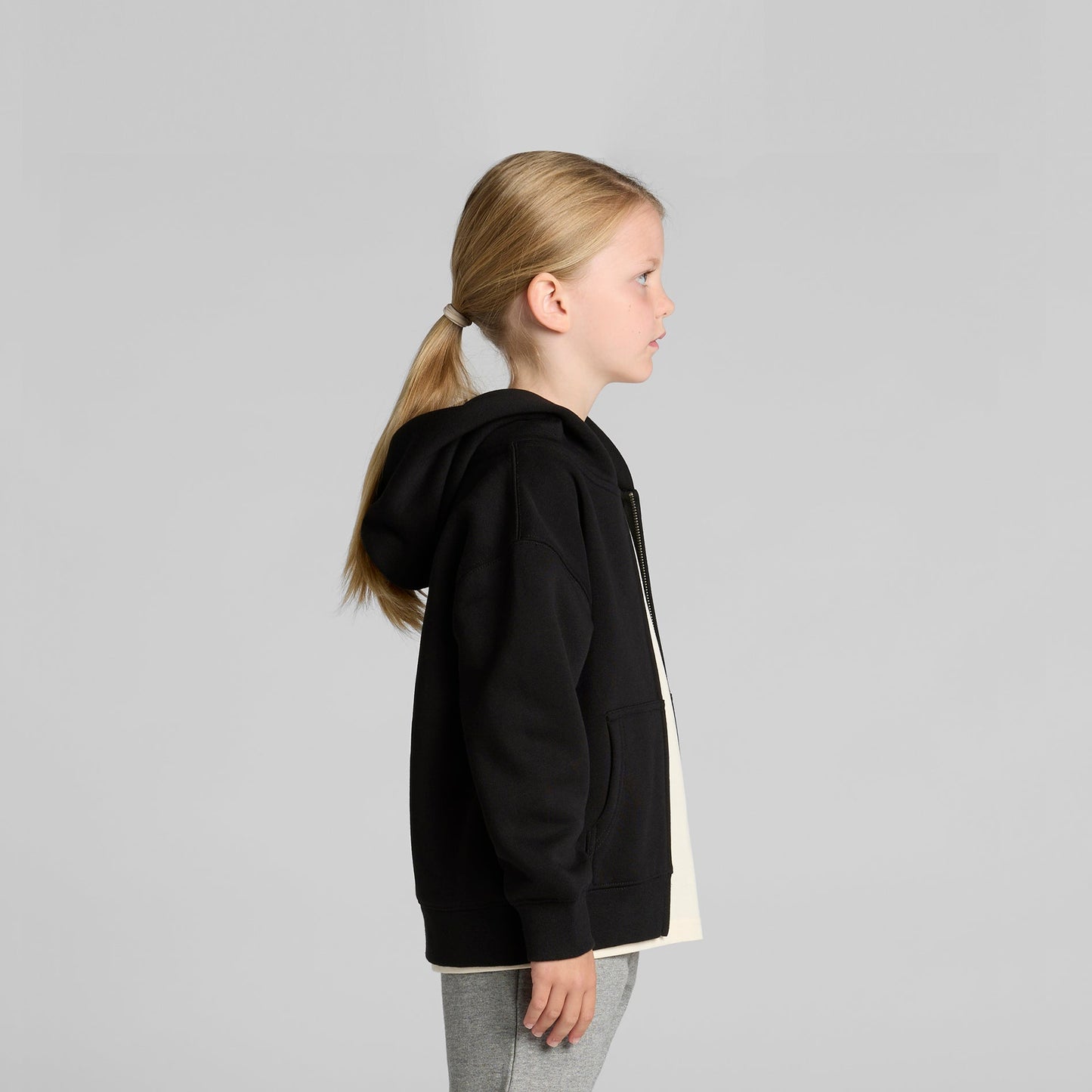 3038 KIDS RELAX ZIP HOOD