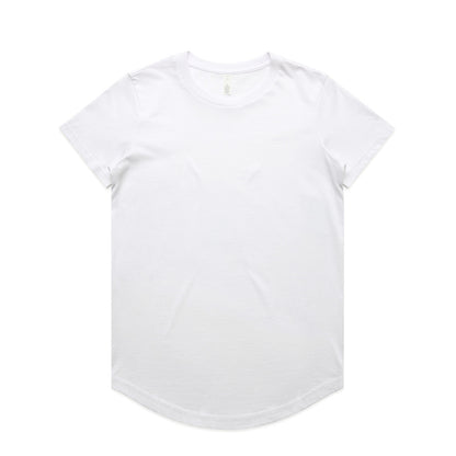 4024 WOS MAPLE CURVE TEE