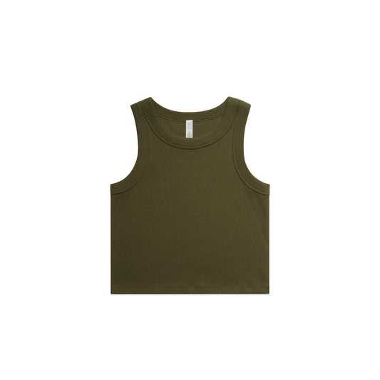 4064G ORGANIC RIB CROP TANK