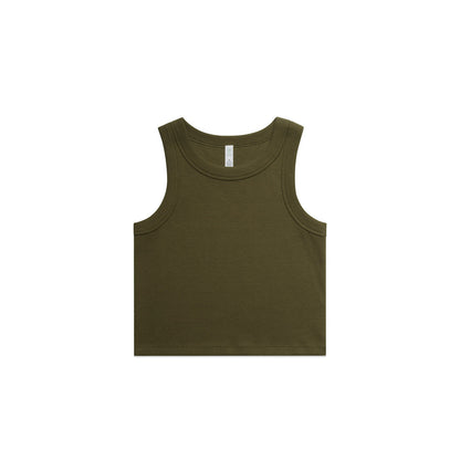 4064G ORGANIC RIB CROP TANK