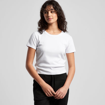4074 ORGANIC RIB BABY TEE