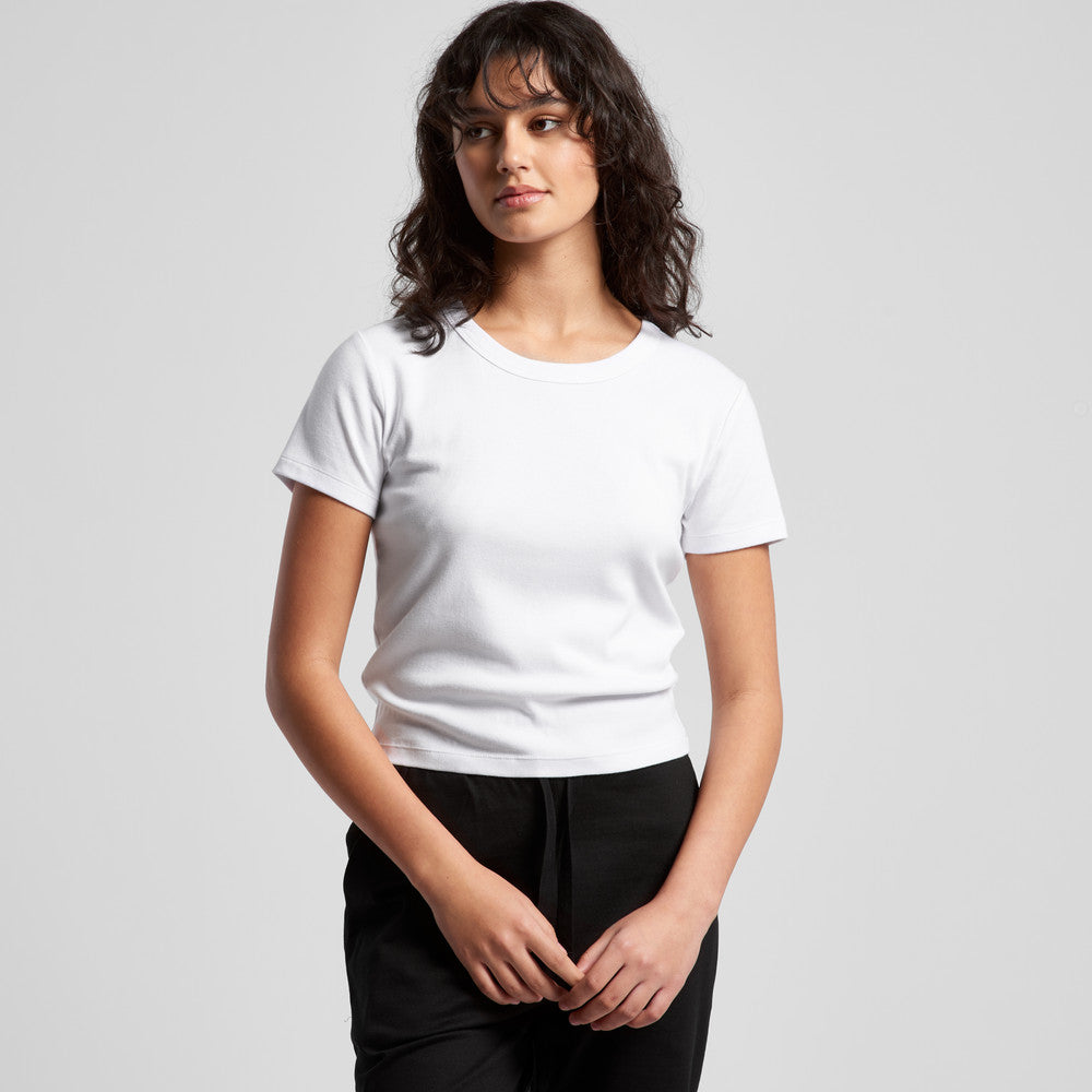 4074 ORGANIC RIB BABY TEE