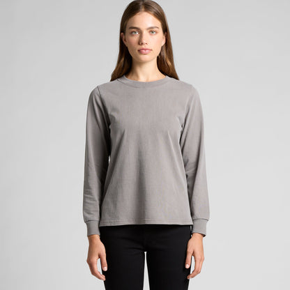 4083 WOS HEAVY FADED LS TEE