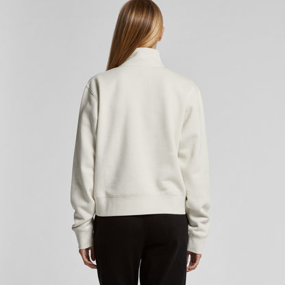 WOMENS STENCIL HALF ZIP - 4125
