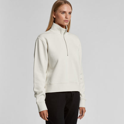 WOMENS STENCIL HALF ZIP - 4125