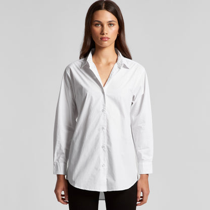 LADIES POPLIN SHIRT - 4406