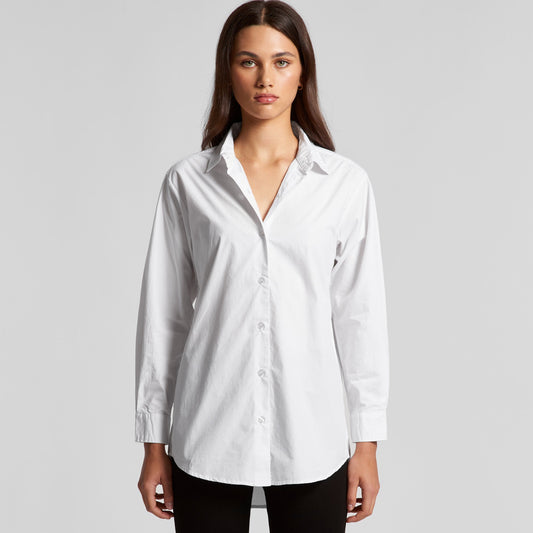 LADIES POPLIN SHIRT - 4406