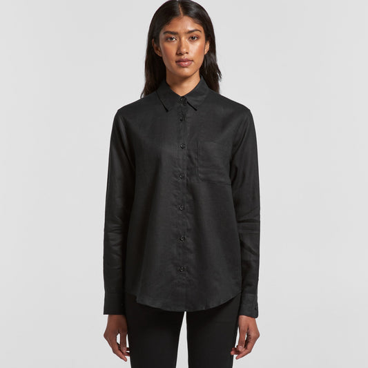 LADIES LINEN SHIRT - 4418