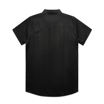 MENS LINEN S/S SHIRT - 5420