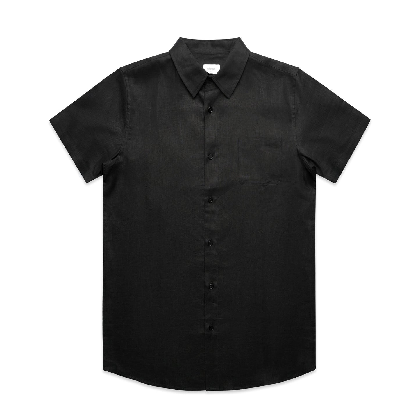 MENS LINEN S/S SHIRT - 5420