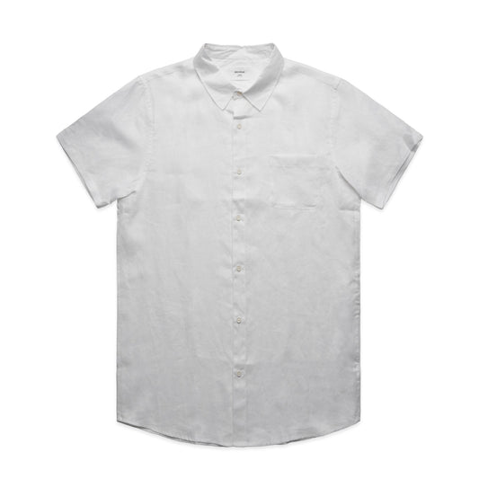 MENS LINEN S/S SHIRT - 5420