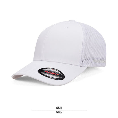 6511 FLEXFIT® TRUCKER MESH CAP - Icon Tshirts