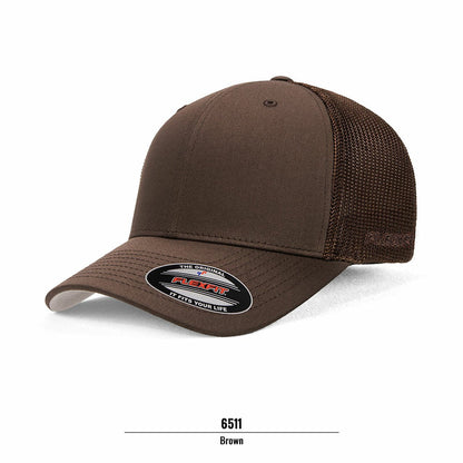6511 FLEXFIT® TRUCKER MESH CAP - Icon Tshirts