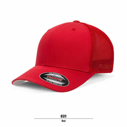 6511 FLEXFIT® TRUCKER MESH CAP - Icon Tshirts