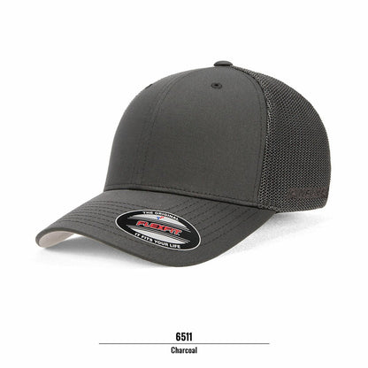 6511 FLEXFIT® TRUCKER MESH CAP - Icon Tshirts