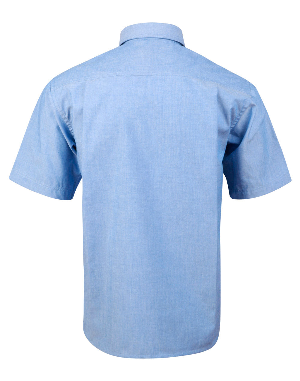 Benchmark BS03S Men's Chambray Short Sleeve