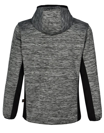 AIW JK49 LAMINATED FUNCTIONAL KNIT HOODIE